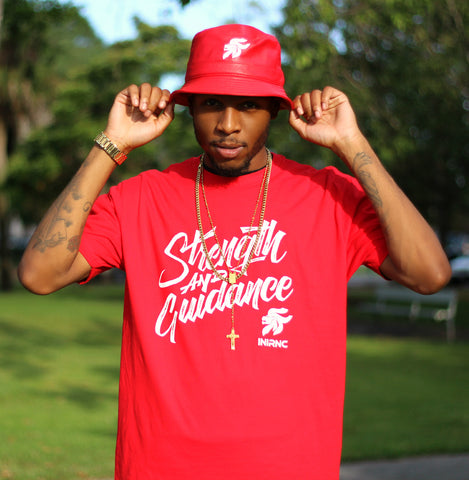 Strength And Guidance Red T-Shirt