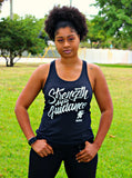 Strength And Guidance Women Tank Top Black