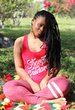 Strength And Guidance Red Tank Top Women