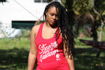 Strength And Guidance Red Tank Top Women