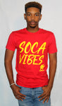 Soca Vibes T-Shirt Red