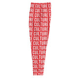 Men's Joggers Red Culture