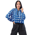Blue Culture Women’s Cropped Windbreaker