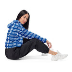 Blue Culture Women’s Cropped Windbreaker