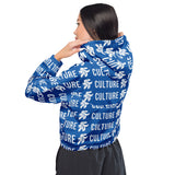 Blue Culture Women’s Cropped Windbreaker