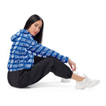 Blue Culture Women’s Cropped Windbreaker